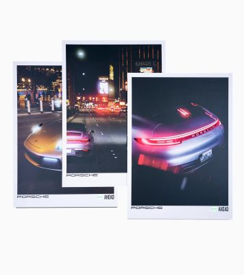 Porsche AHEAD Southwest poster set No. 4 – Limited Edition